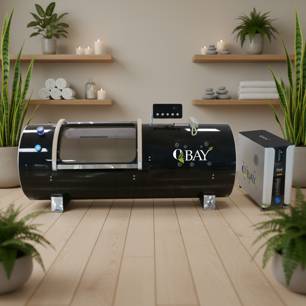 O2BAY hard-shell hyperbaric chamber used for supplier evidence verification