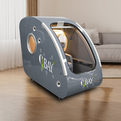 O2BAY Natural Therapy 2ATA Hard Shell Sitting Hyperbaric Chamber For Sale
