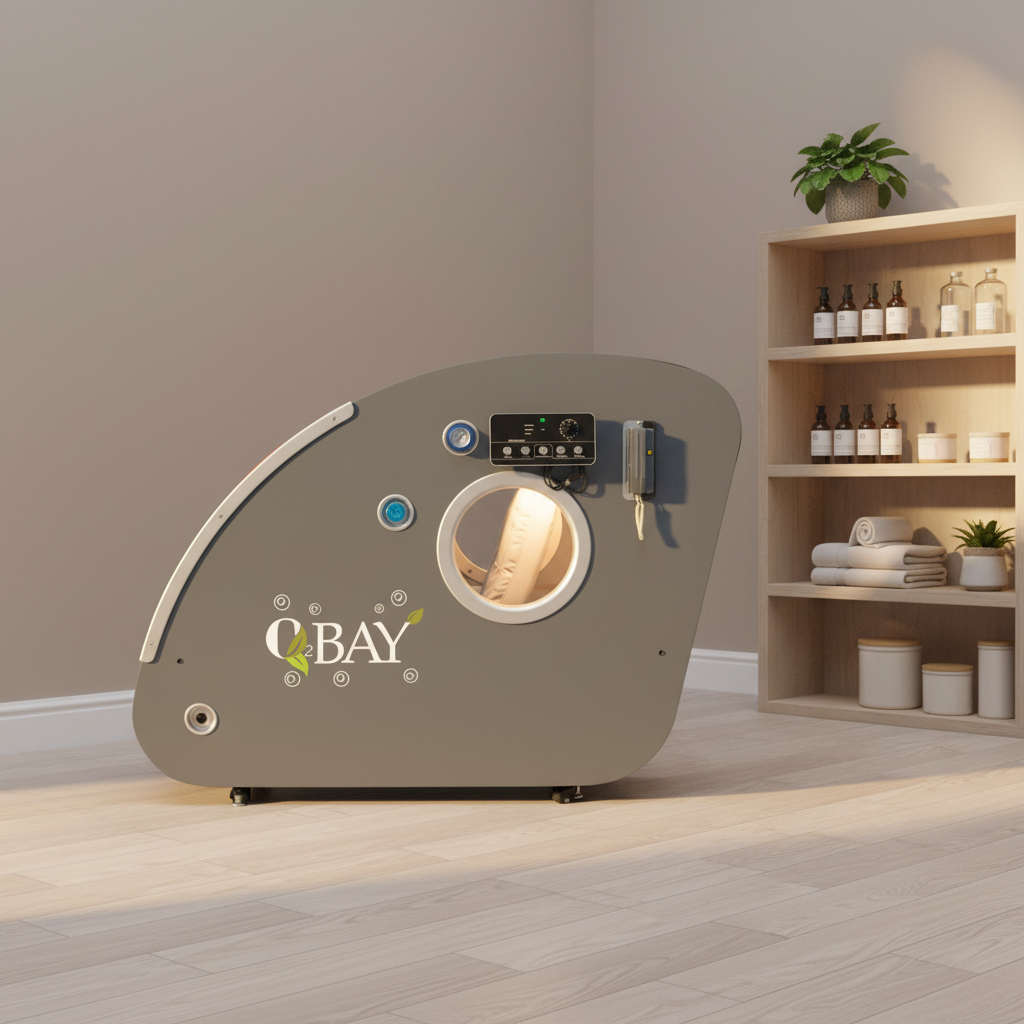 O2BAY Natural Therapy 2ATA Hard Shell Sitting Hyperbaric Chamber For Sale